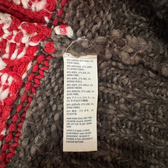 Abercrombie and Fitch Knitted Big Wrap Sweater Small - Picture 2 of 5
